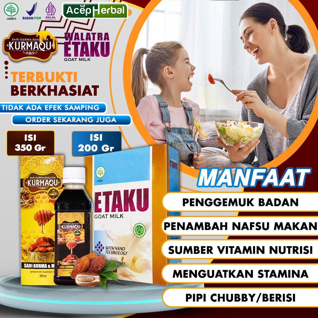 Madu Penambah Berat Badan Obat Penggemuk Badan Vitamin penambah Nafsu Makan anak 1 2 3 7 Tahun Gemuk