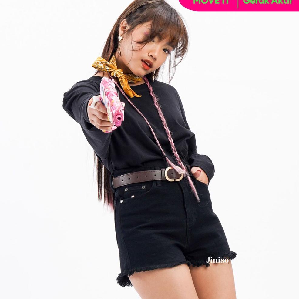 Hanya Disini Promo [Bonus Mini Gold] JINISO - Fuji Hot Pants Jeans 221 - 231 MOVE IT