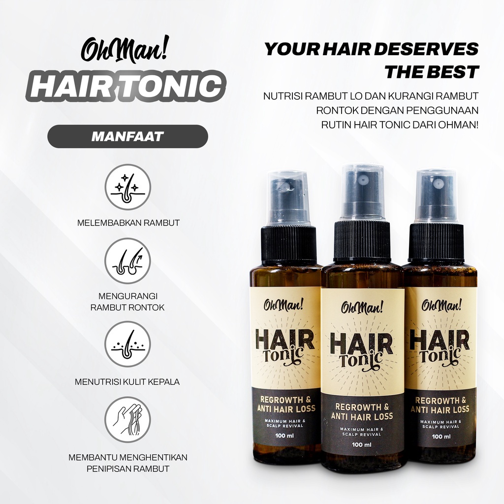 OhMan! Hair Tonic 100ml