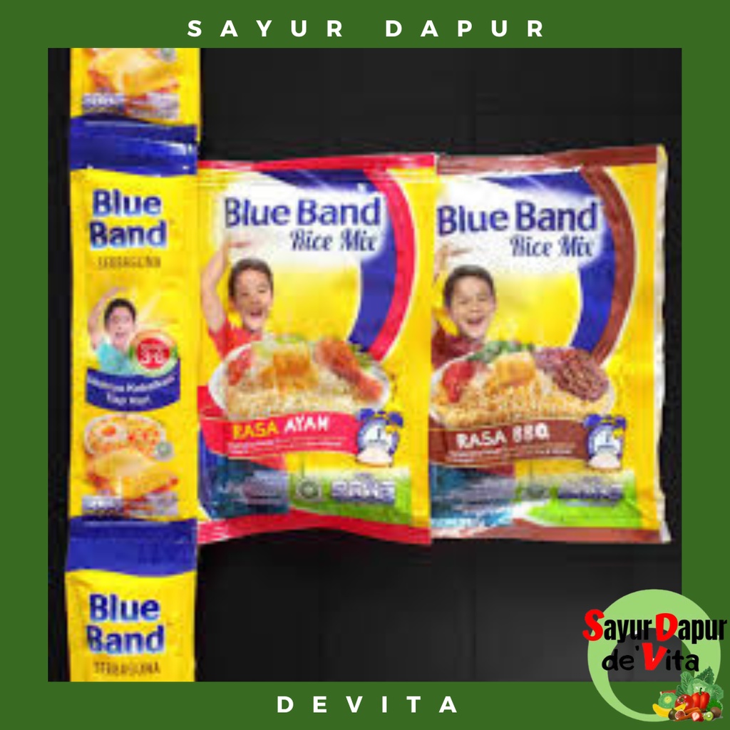 Blue Band Rice Mix 45g Rasa BBQ, Rasa Ayam