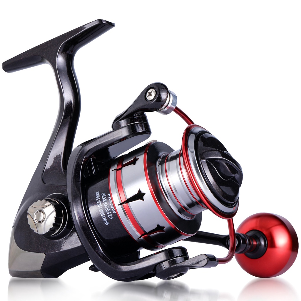 Reel Pancing Logam Max Drag 12LB 1000-5000 Model Cocok Untuk Memancing Di Laut Di Semua Perairan Fishing Reel Powerful Gulungan Pancing