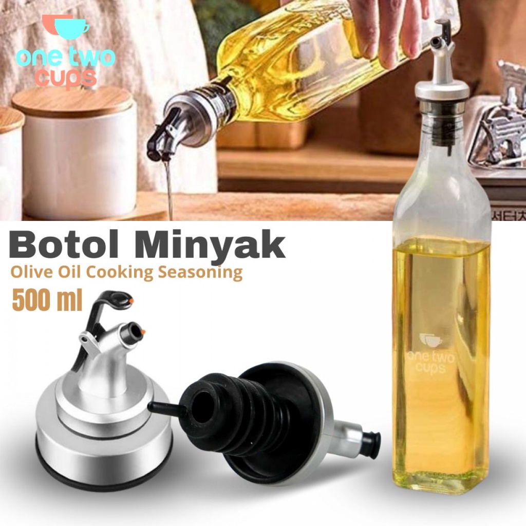 Botol Minyak Olive Oil Cooking Seasoning Bottle 500ml