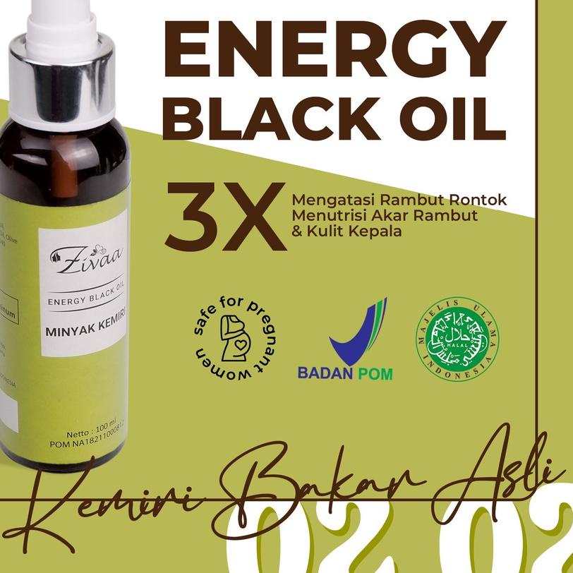 ❈ ZIVAA Minyak Kemiri Energy Black Oil Zivaa ➳