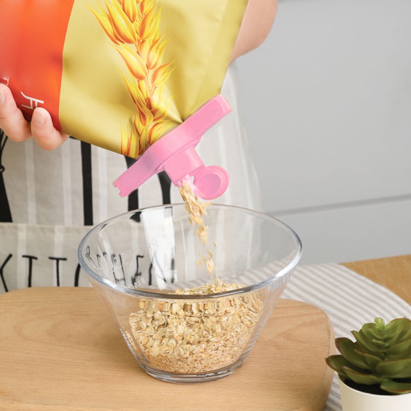 Klip Penyegel Kantong Makanan / Snack Anti Lembab Untuk Dapur