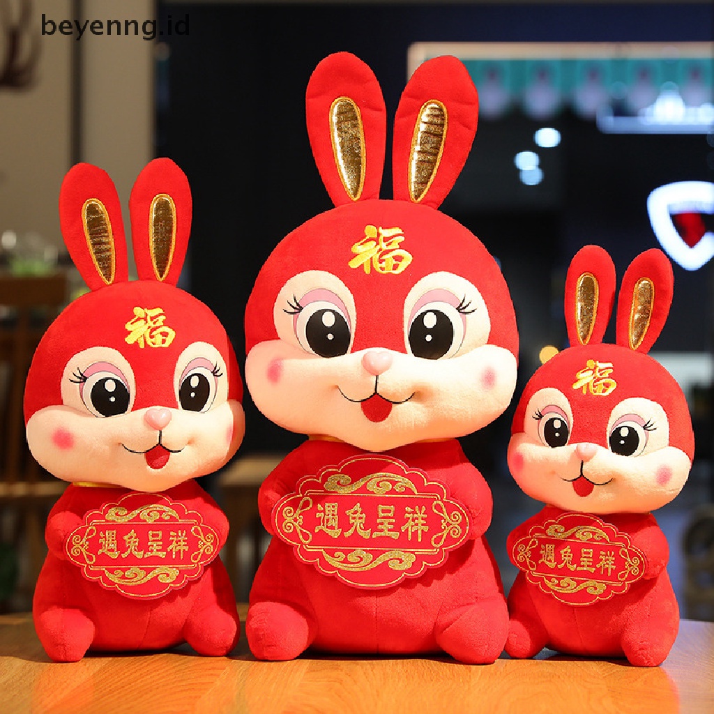 Beyen Shio Cina Fortuna Kelinci Tahun Baru Tang Suit Kelinci Home Decor Boneka Mainan ID