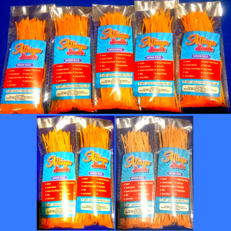 PAKET USAHA MIE LIDI ASIN ISI 150PCS BERAT 30GRAM