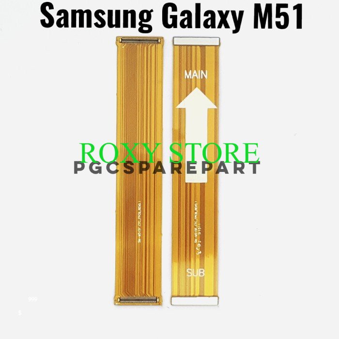 Original Flexible Konektor Board ke Charger Samsung Galaxy M51 M515F - Original
