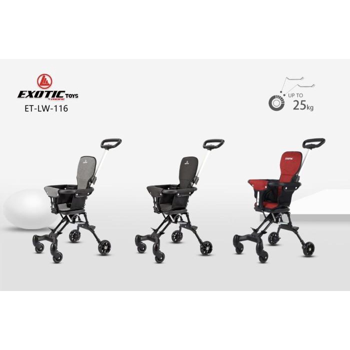 Stroller Anak LW 116 LW116 Magic Stroller Exotic ET-LW-116 cabin size