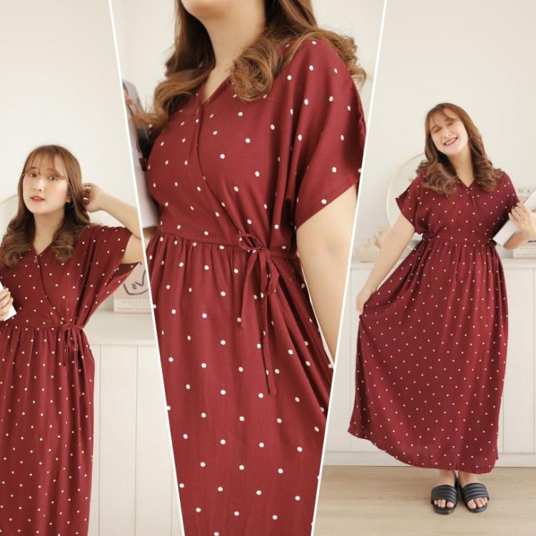 READY Daster Kimono JUMBO LD140 & LD120 Bahan Rayon Premium / Daster Busui / Daster Bumil