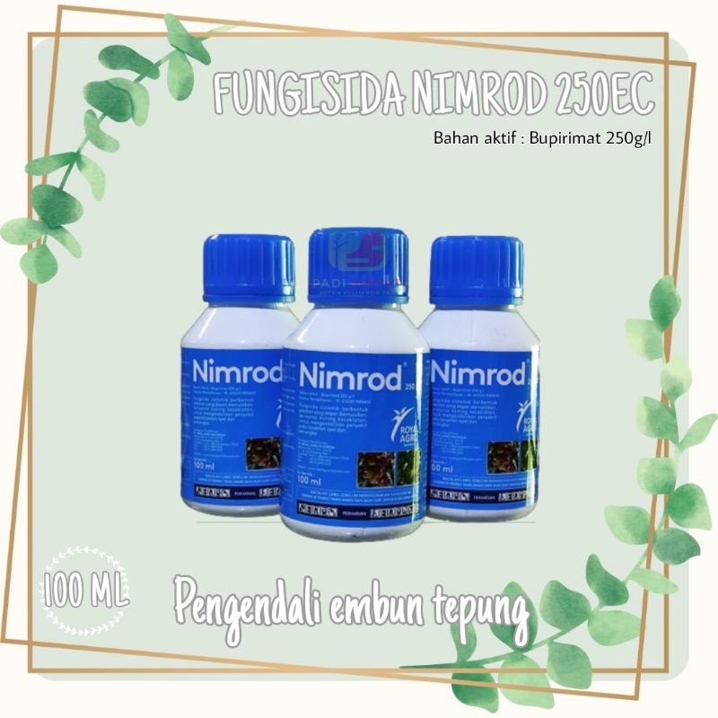 Fungisida Sistemik NIMROD 250 EC - 100 ml Bupirimat