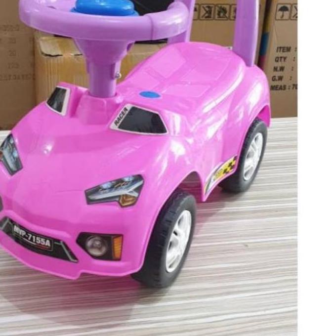 ➦ PROMO SALE Mobil Dorong Anak Besar Murah - Bisa Dinaiki + Musik&Sirene / MVP-7155 Lambo (Bisa Cod)