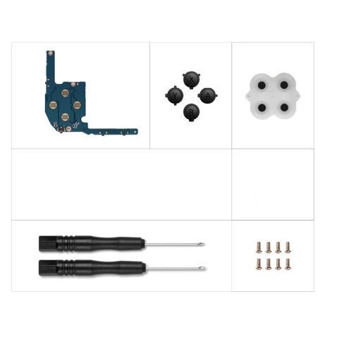 Retroid Replacement Accessories Full Set Buttons Screw for Retroid Pocket 3 / 3+