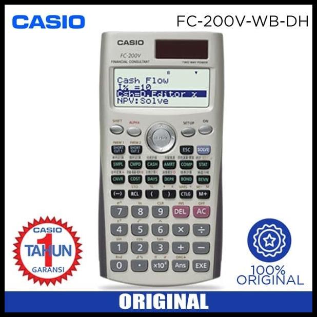 

Kalkulator Casio Fc 200V