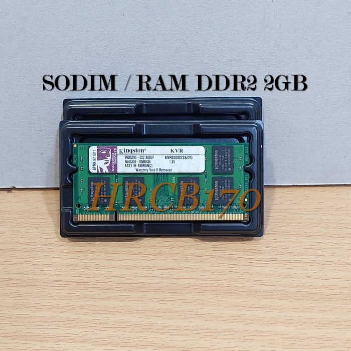 SODIM RAM Laptop DDR2 2GB 2RX8 PC2 - 6400S For Laptop / Notebook -HRCB