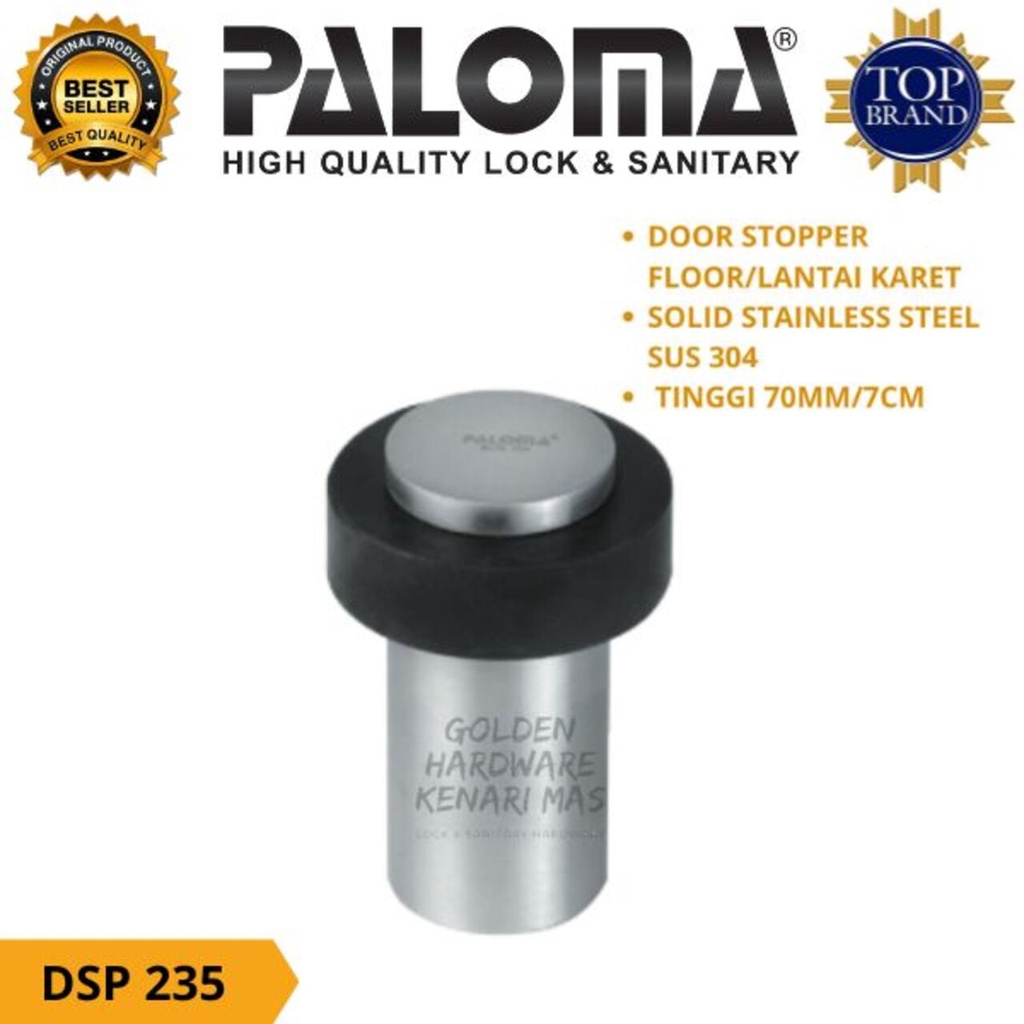 PALOMA DSP 235 Penahan Pintu Rumah Karet Bawah