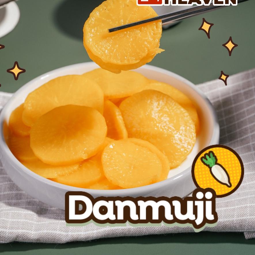 

☀ Danmuji - Acar lobak kuning korea bahan import ☼