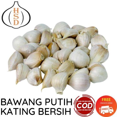 

【F⚡ASH SALE✅】 Bawang putih kating HSD bersih kualitas premium (Jamin tidak ada yang busuk) 1KG/500GR