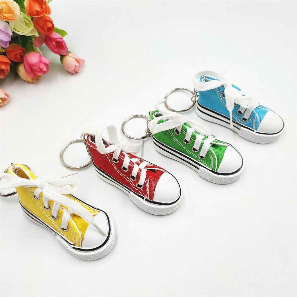 Aksesories kunci Model sepatu Mini sneakers Keychain Standar Motor Sepeda YS002