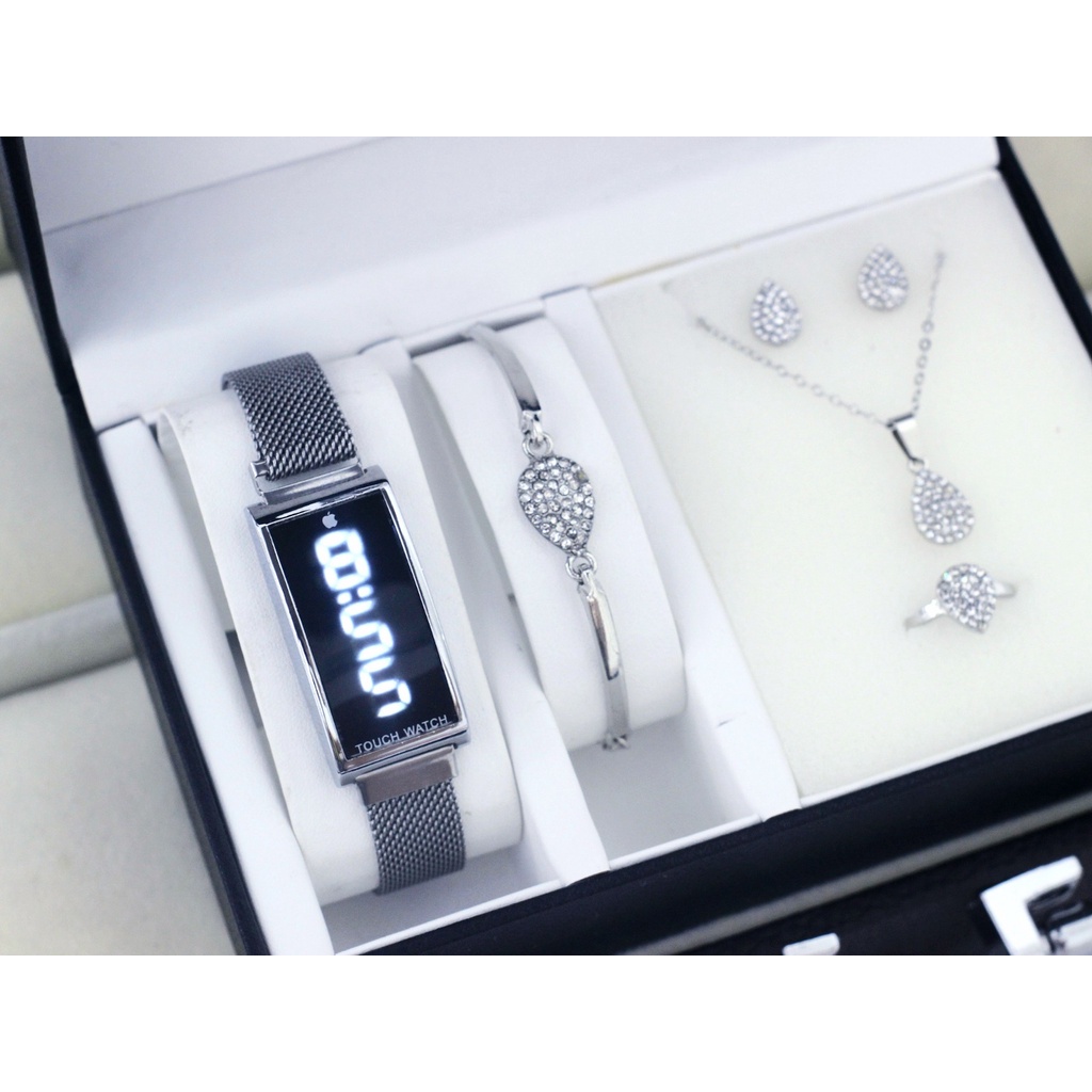 Free ACC SET JAM WANITA TOUCH WATCH Kota PAKET 1 SET ACC