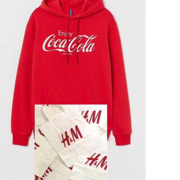 ™ Hoodie H&M  Coca Cola Original ♦
