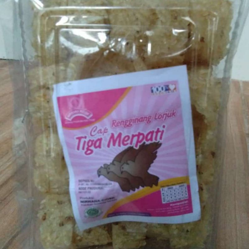 

Rengginang Lorjuk + Teri / Nangginang Lorjuk + Teri Mika Cap Tiga Merpati