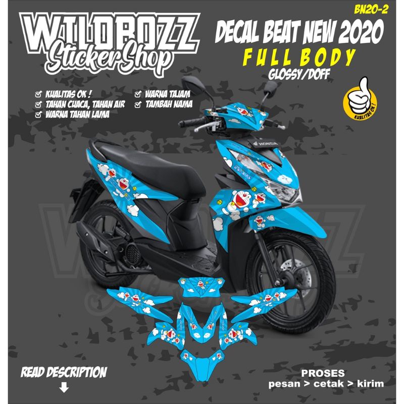 Stiker Decal Beat New 2021 / Stiker Decal Beat Deluxe / Stiker Beat Street New