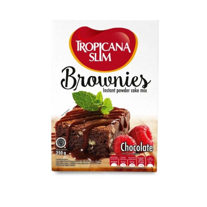 

TROPICANA SLIM BROWNIES 230GR
