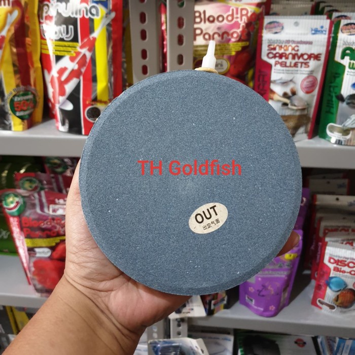 Terlaris Aerator Batu Aerator / Aerasi Pipih Diameter 15 Cm Aquarium Kolam