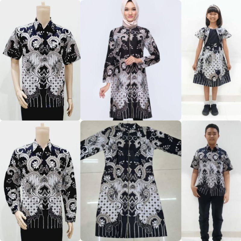 Batik Cauple/ Sarimbit Tunik Amalia Pola