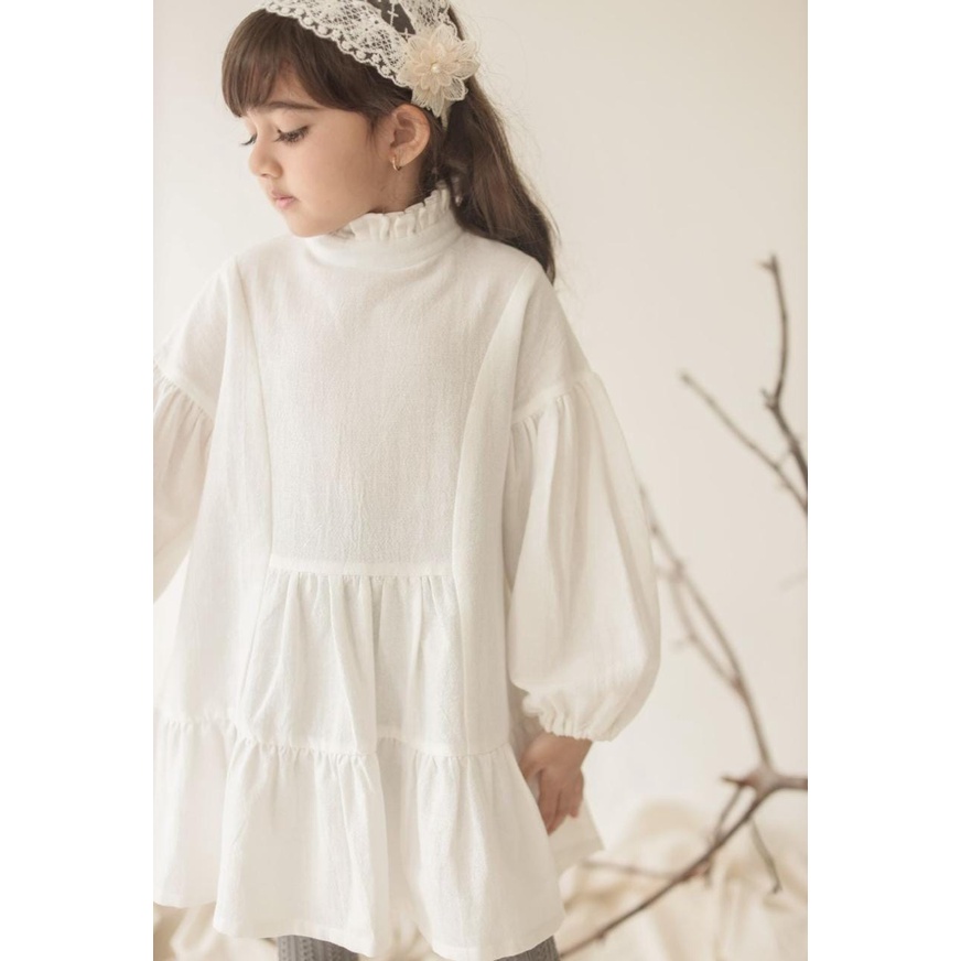 BELL AND BO MAHA RUFFLE DRESS RAYA COLLECTION DRESS ANAK PEREMPUAN BAJU LEBARAN ANAK PEREMPUAN 1-4 TAHUN