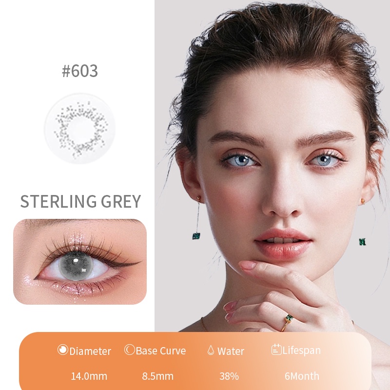 Sepasang Softlens Normal 14.2MM/FREE softlen case(KOREA)