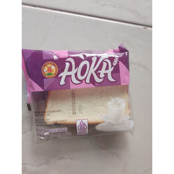 

AOKA ROTI PANGGANG SUSU VANILA // AOKA UNGU