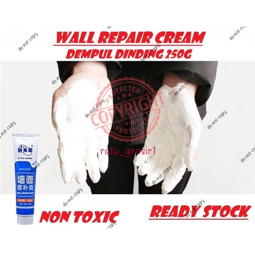 Dempul Penambal Tambal Dinding Bocor Tembok Retak Anti Air Magic Wall - Dempul Dinding