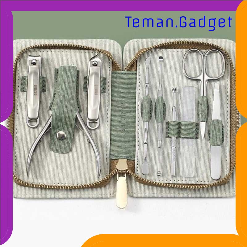 TG - PRW QILIZUO Gunting Kuku Nail Art Set Manicure Pedicure 9 PCS - 309
