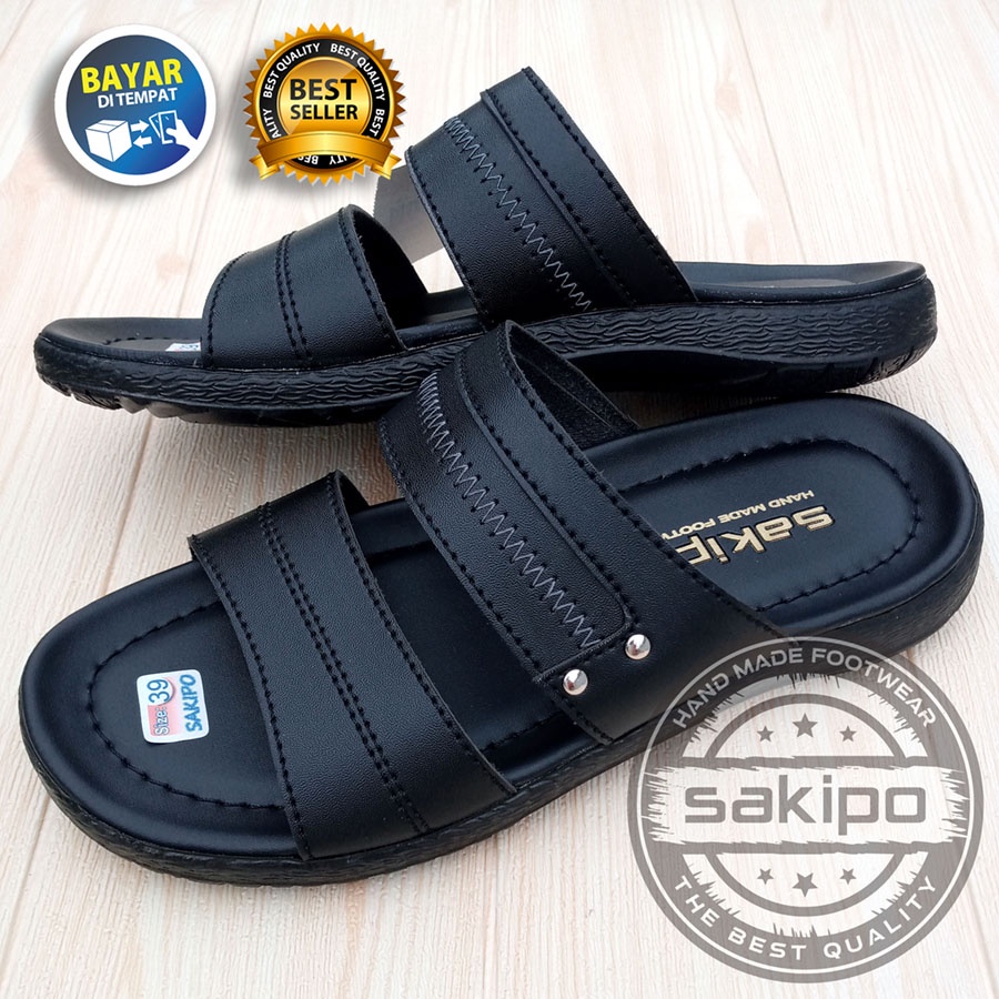 PROMO RAMADHAN SALE !! SANDAL PRIA REMAJA KULIT SINTETIS / SENDAL PRIA DEWASA REMAJA ORIGINAL / SENDAL PRIA DEWASA BAN 2 HITAM COKLAT TERBARU / SANDAL PRIA DEWASA BAN 2 HITAM COKLAT TERBARU / SENDAL PRIA DEWASA REMAJA KULIT SINTETIS / SAKIPO