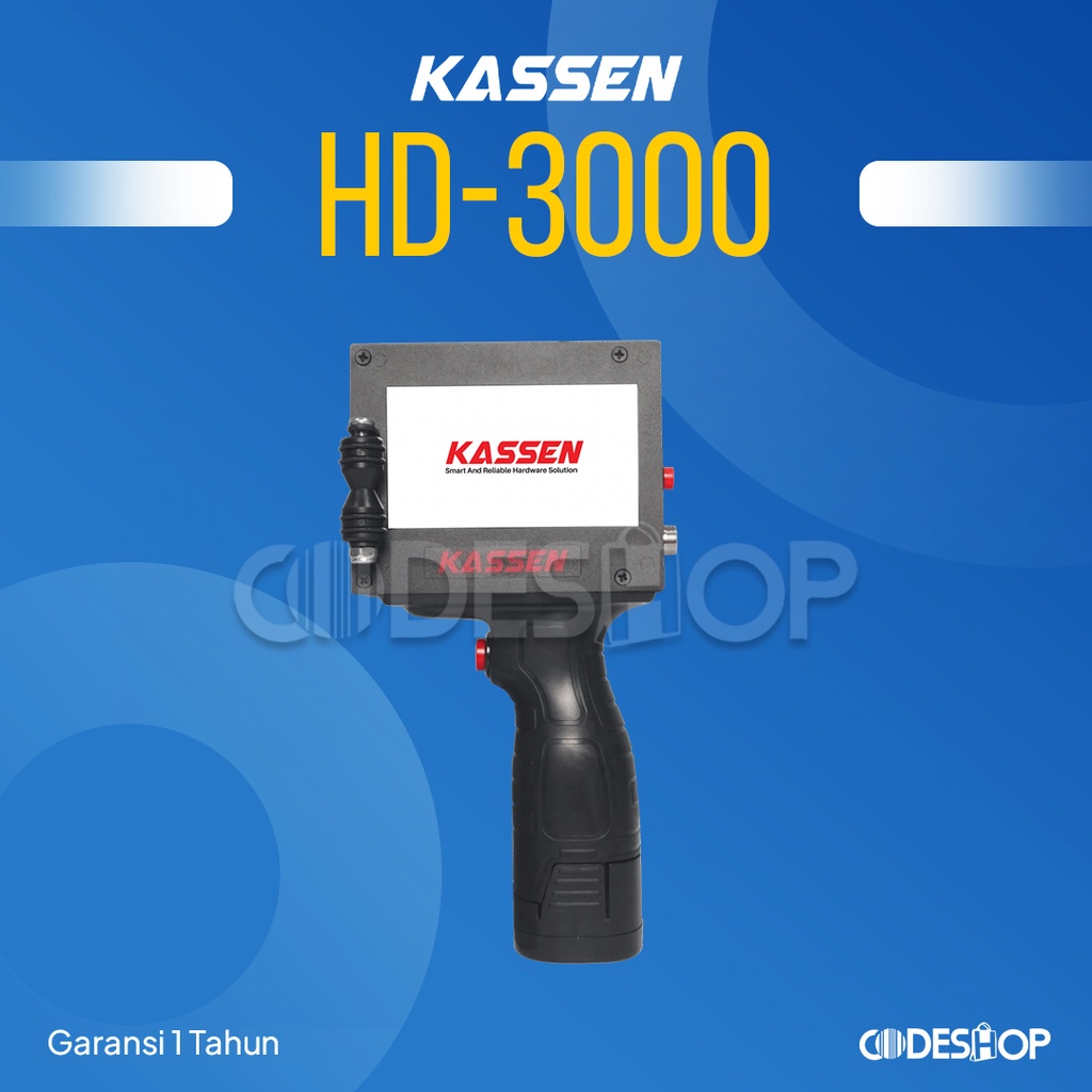 Printer Label Handheld Kassen HD 3000 Printer Portable Smart Inkjet