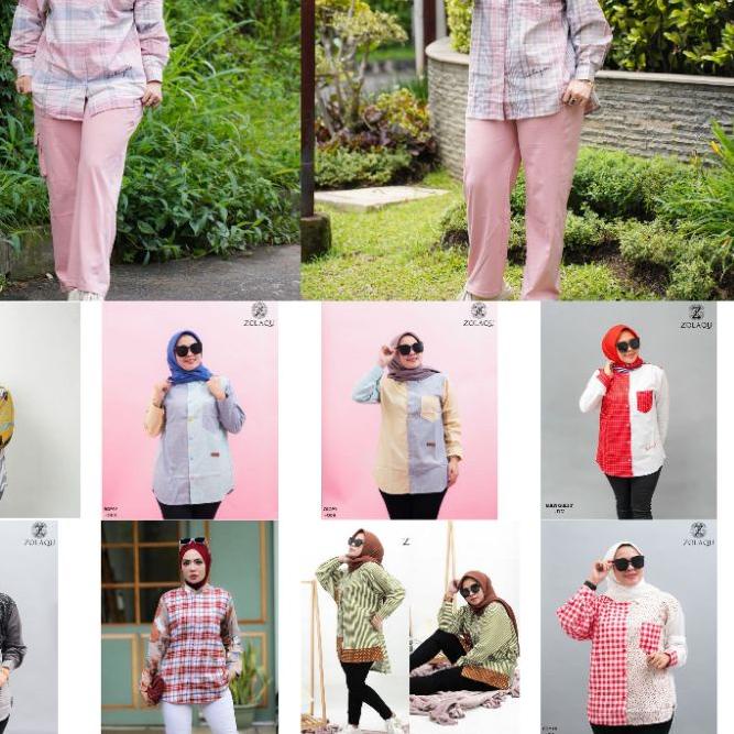 ☆ kemeja zolaqu terbaru ✦