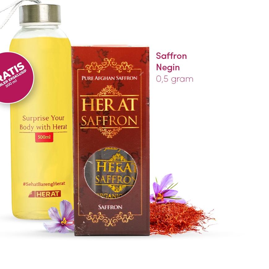 

♫ Herat Saffron - Safron Negin 0,5 Gram Grade A Herat Best Quality Safron Afganistan ♠