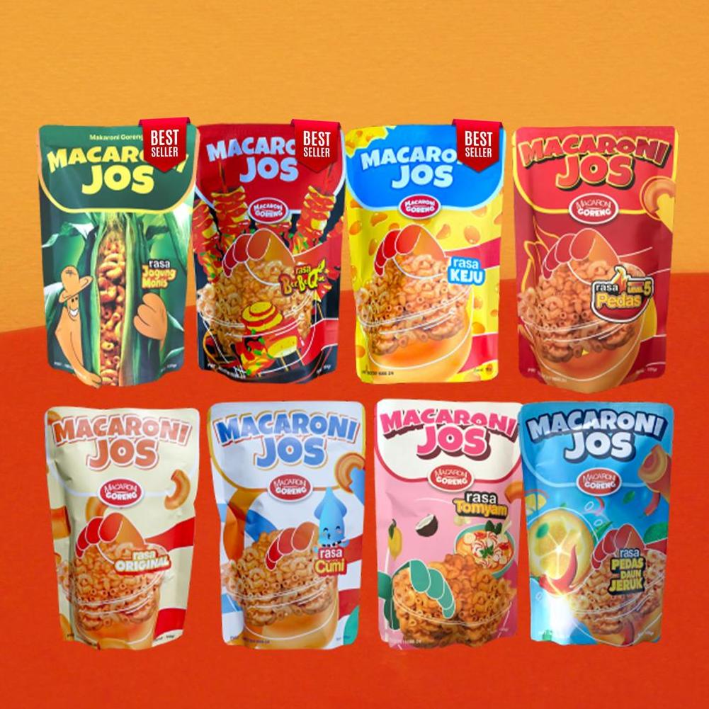 

Untuk Anda Snack Makaroni Goreng Aneka Rasa Kemasan Premium 100gr by Macaroni Jos ...,,