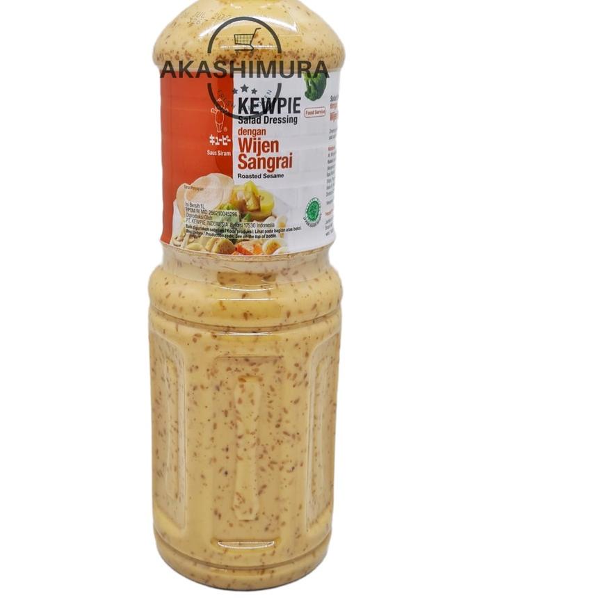 

☉ Kewpie Salad Dressing Roasted Sesame-Wijen Sangrai 1 Liter ✴