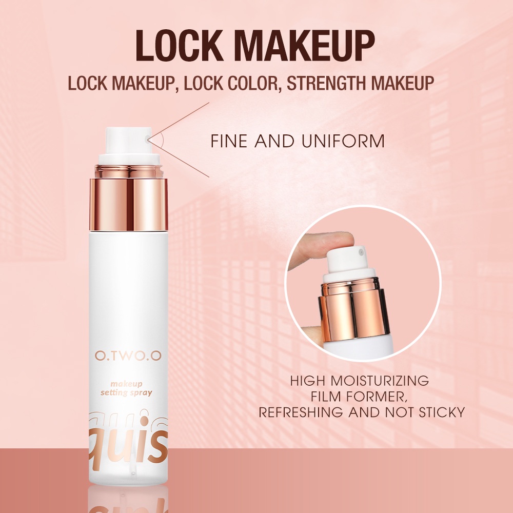 [BPOM][100%ORIGINAL] O.TWO.O Moisturizing Spray Makeup Setting Spray Long-lasting Lock Makeup/SC039