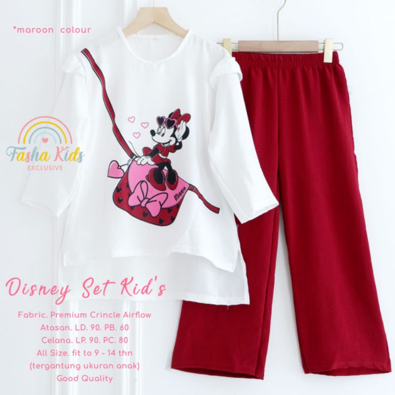 disney set kids by fasha kids