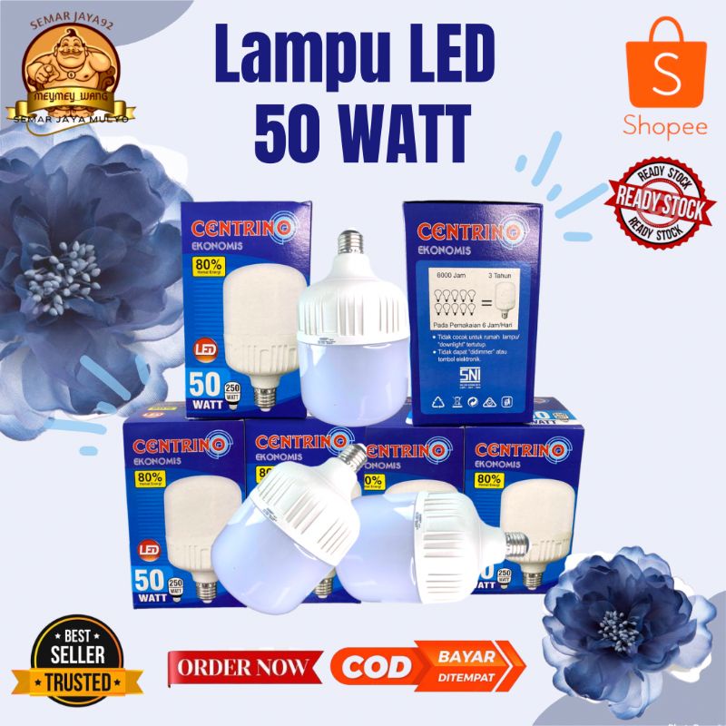 PROMO LAMPU LED SNI 50 WATT MURAH