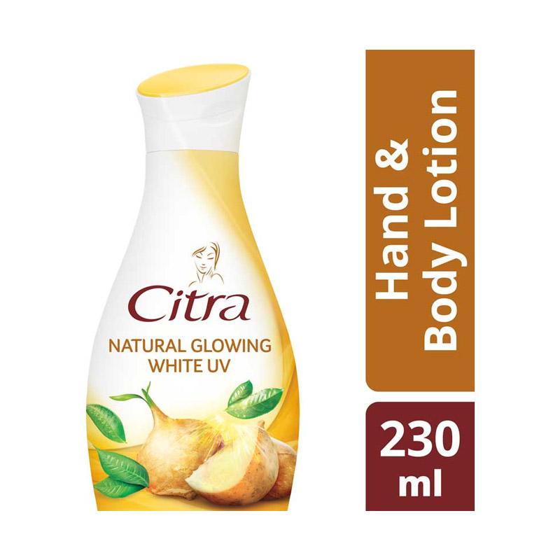 CITRA HAND AND BODY LOTION NATURAL GLOW WHITE UV 230