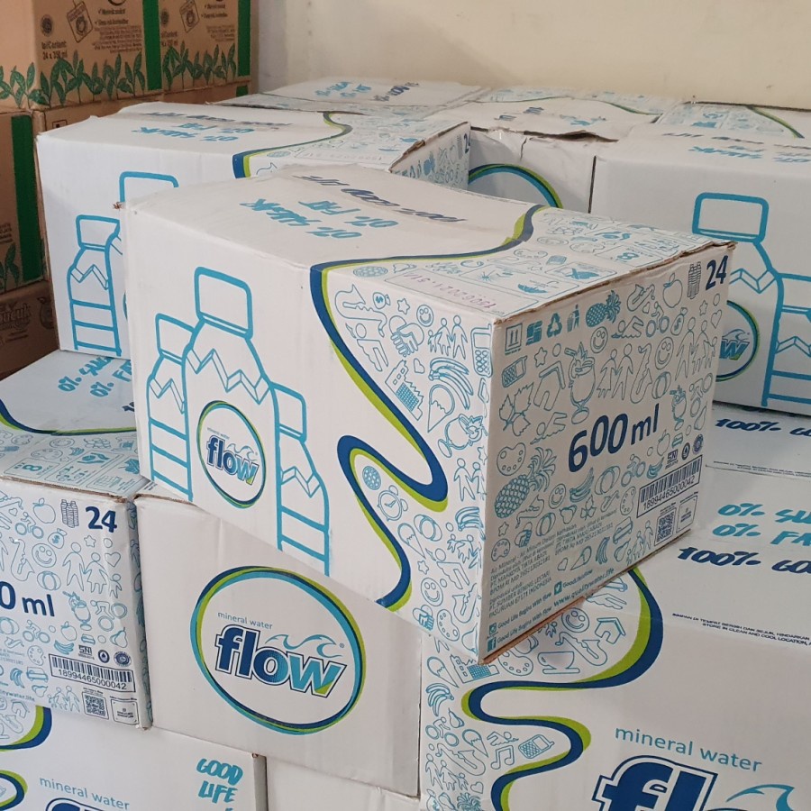 

CTN 24*600ML - FLOW PET 600ML AIR MINERAL ISI 24 BOTOL / INSTANT ONLY