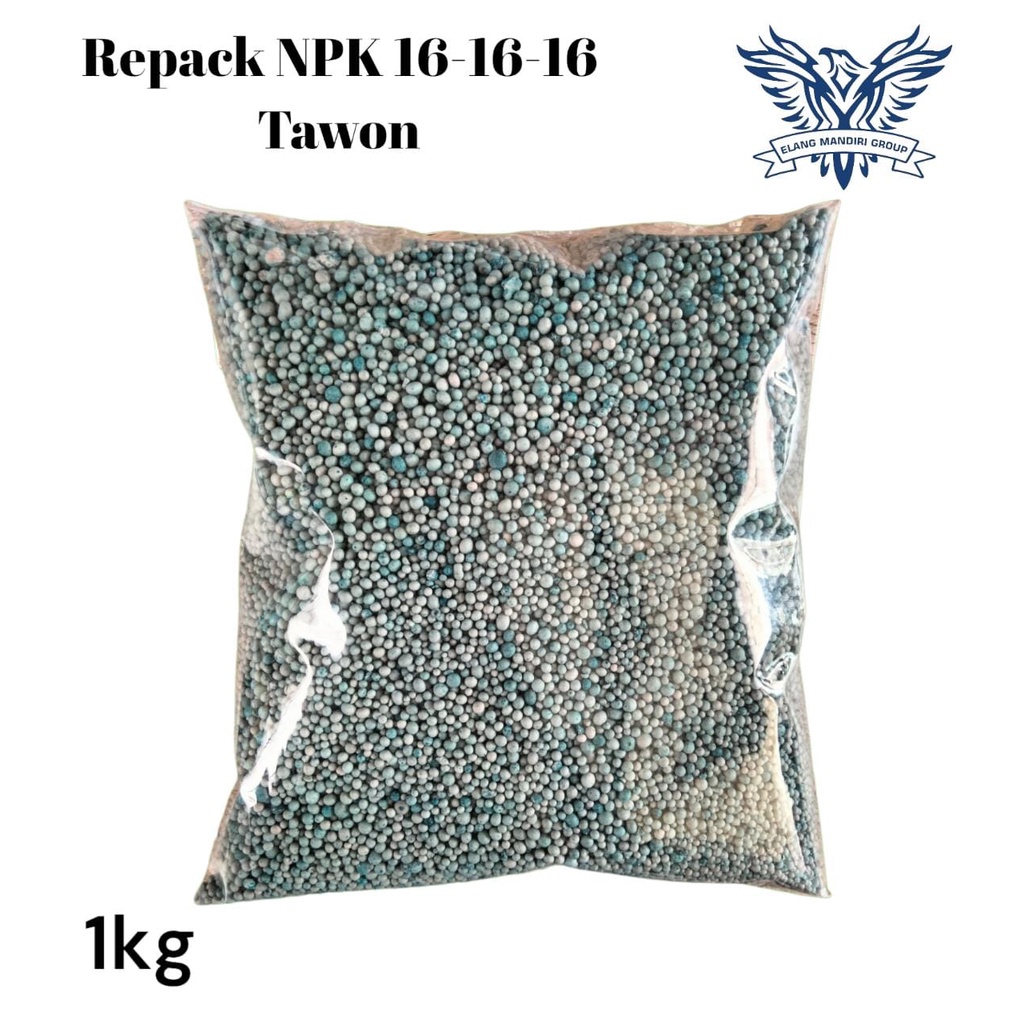 Repack 1kg PUPUK TAWON NPK 16 16 16 Kandungan Nitrogen 16%, Phospate 16%, Kalium 16 %