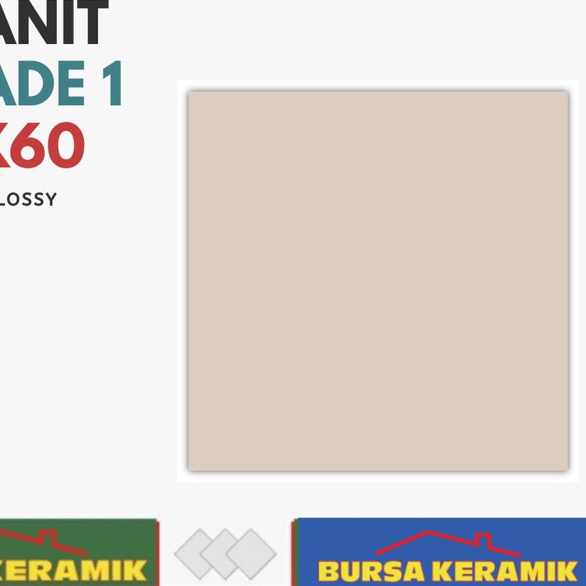 ☞ Granit Lantai Polos Valentino 60x60 Blanco Ivory G1 ✲