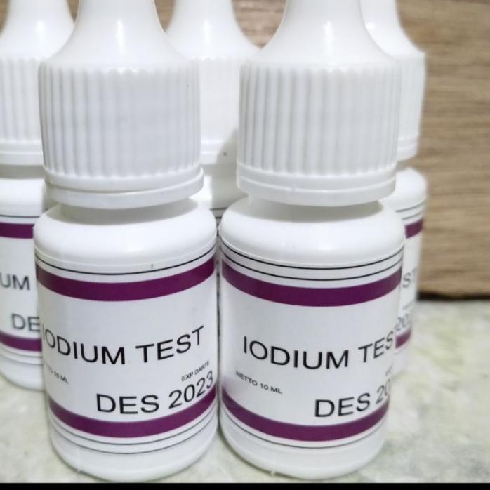 BRANDS FESTIVAL Test Kit Yodium - Iodium test 10ml gas 