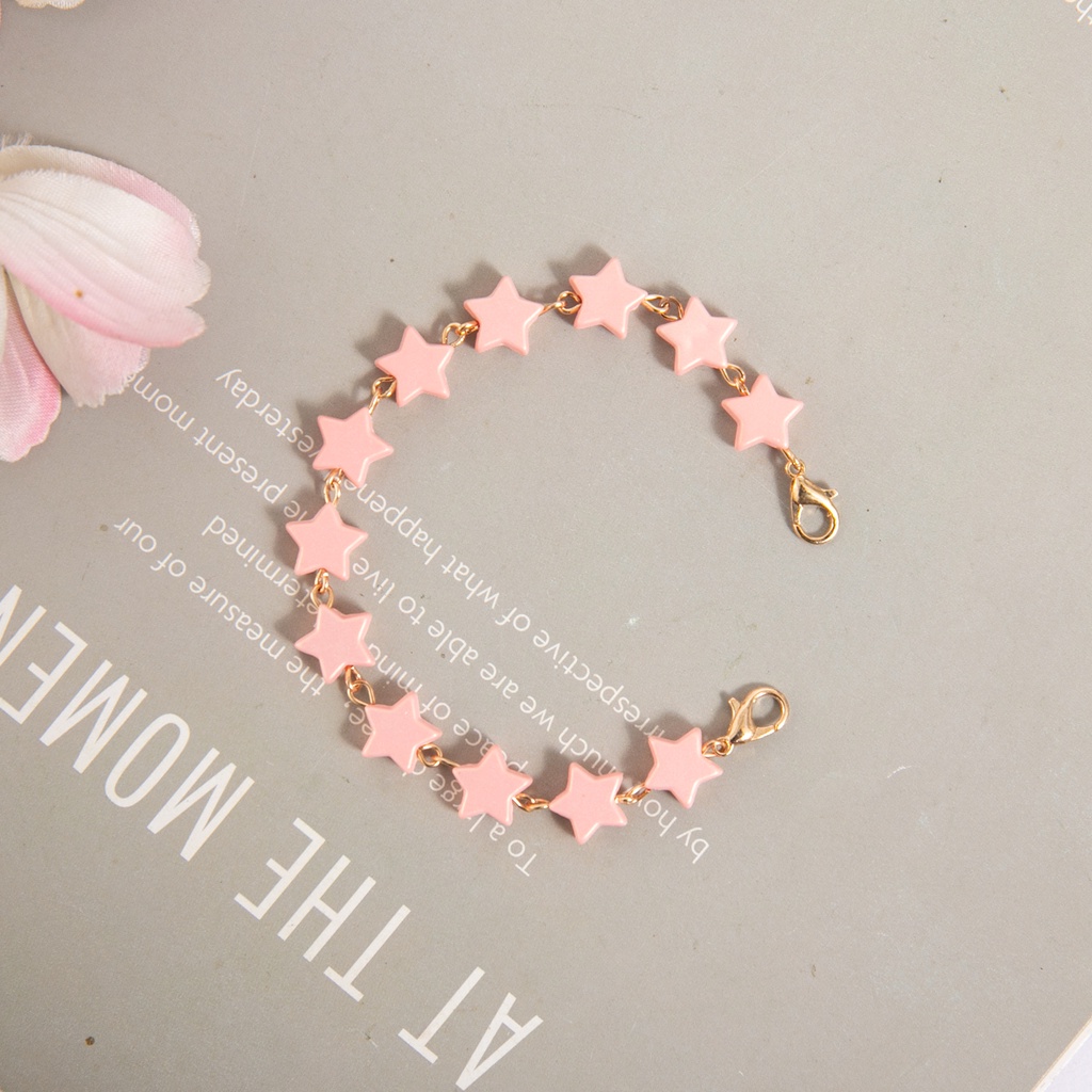 Rantai Masker Kristal Fashion/lanyard Masker Bintang/Pemanjang Masker Pendek Ringan Dan Sederhana