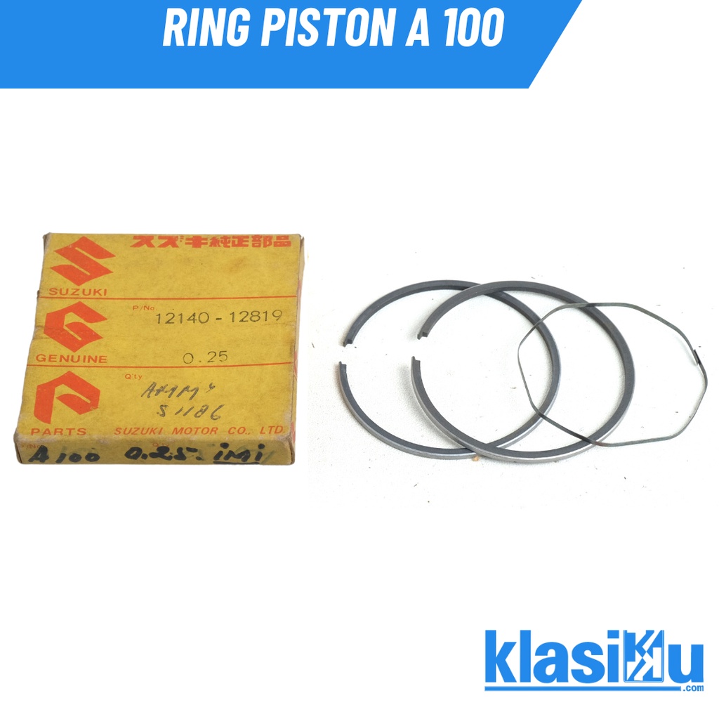 Ring Seher Piston Suzuki A 100 A100 Original Oversize 25 Os 0,25 100